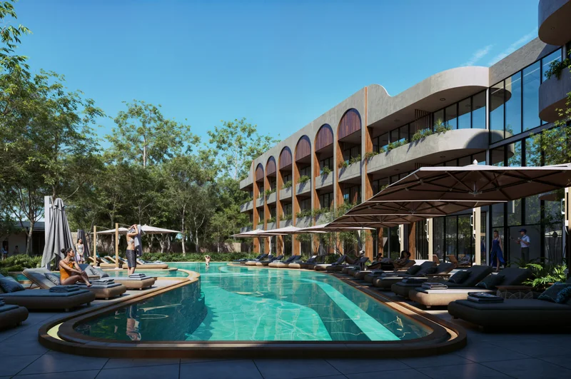 Render arquitectónico · AKTUM 369